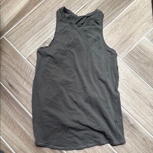 lululemon athletica Tie Back Green Tank Top